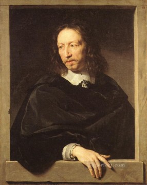  Philippe Lienzo - Retrato de un hombre Philippe de Champaigne